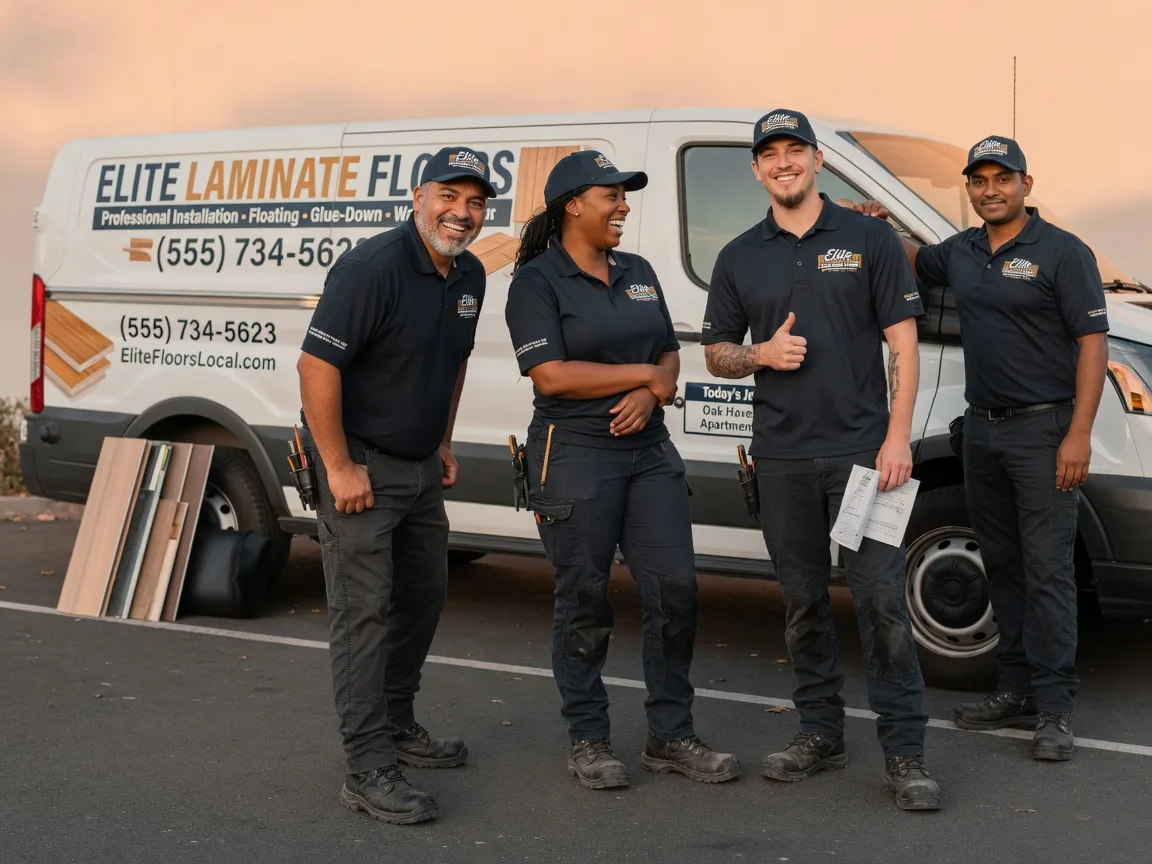 Laminate flooring installation company in Hooker, OK